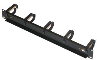 100mm Finger Cable Minder [Beige Metal]