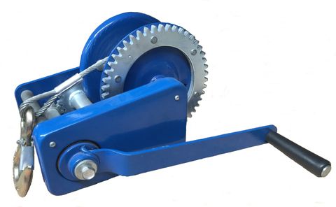 Galvanized Hand Winch with 10m Cable