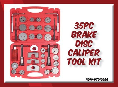Brake Disc Caliper Tool 35pc Kit (4080)