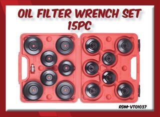 Oil Filter Wrench 15pc Set
