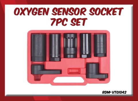 Oxygen Sensor Socket 7pc Set