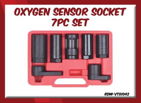 Oxygen Sensor Socket 7pc Set