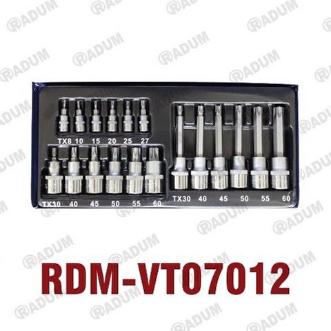 Torx Bit Socket 19pc Set