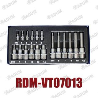 Hex Bit Socket 19pc Set