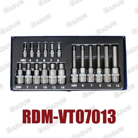 Hex Bit Socket 19pc Set