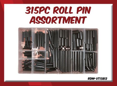 315PC Roll Pin Assortment