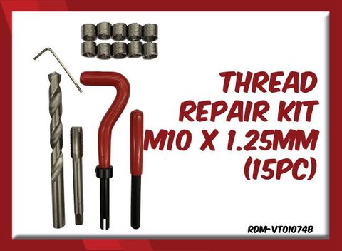 Thread Repair Kit (15pc) M10 x 1.25mm