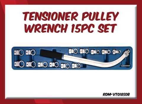 Tensioner Pulley Wrench 15pc Set