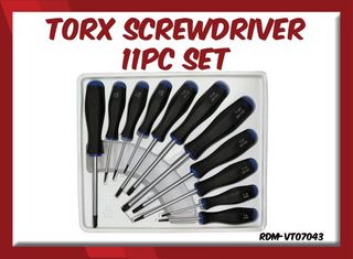 Screwdriver 11pc Set (Torx)