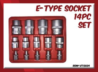 E-Type Socket 14pc Set
