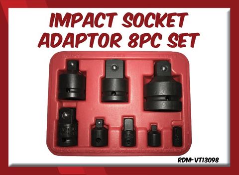 Impact Socket Adaptor 8pc Set