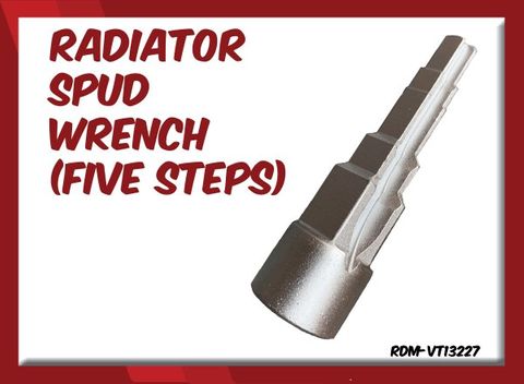 Radiator Spud Wrench (Five Steps)
