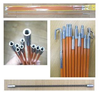 8pc Fibreglass Rod Kit 6mm