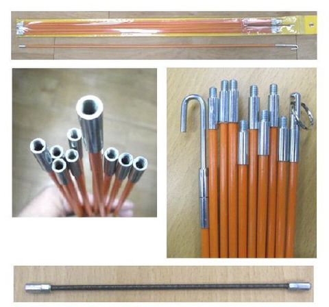 8pc Fibreglass Rod Kit 6mm