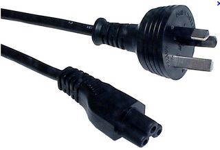 2m IEC C5  to 3 Pin Cable