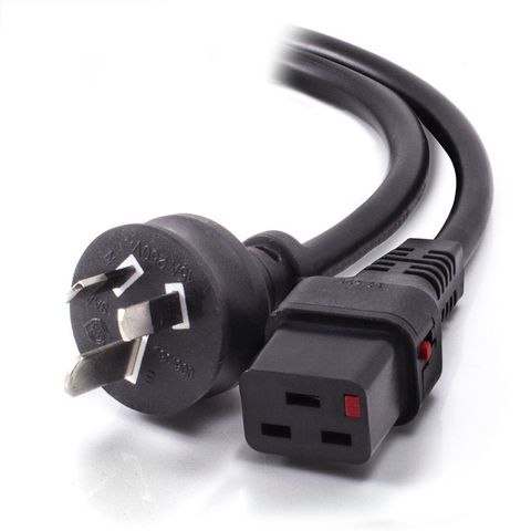 3.0Mtr C19 to 3Pin(15Amp) M Power lead