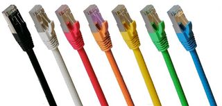 Green 2.0M Cat6A SFTP Patch Lead