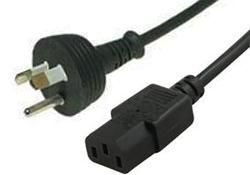 2m 3 Pin R/Earth to IEC Cable