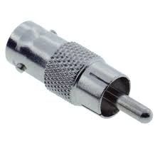 BNC--F to RCA--M Adaptor