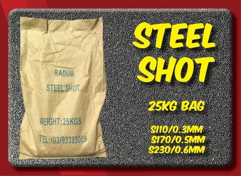 25kg Steel Shot S110/0.3mm