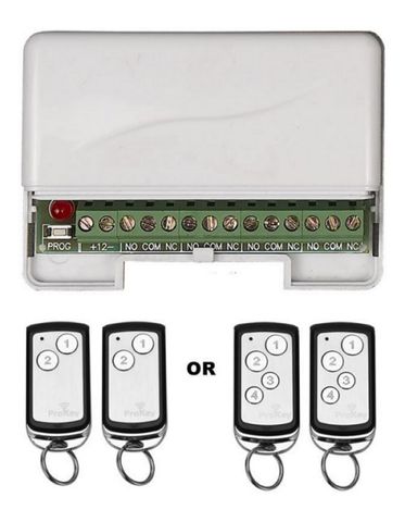 Standalone Kit, 1x Receiver, 2x 2 Remote