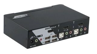 2 Port HDMI KVM Switch (Cable Not Inclu)