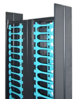 47RU Dual 150mm Wide Finger Cable Minder