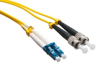 0.5m LC to ST SM Duplex Lead