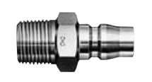 Nitto Plug Connector 1/4" Male BSP