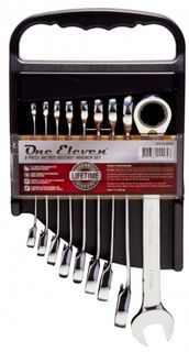 One Eleven 9Pc Gear Wrench Set Metric