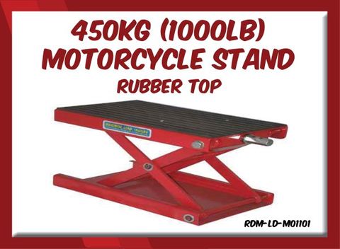 450kg 1000lb Motorcycle Stand- RubberTop