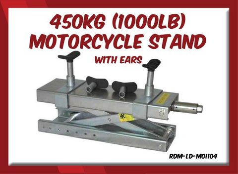 450kg 1000lb Motorcycle Stand- With Ears
