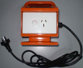 Portable Powerboard Single Outlet RCD