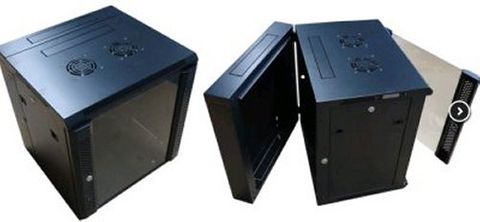 Black 6RU(370) WSF 600 x 600 Cabinet