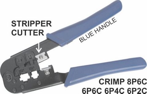 RJ12- 45 Crimp Tool Budget