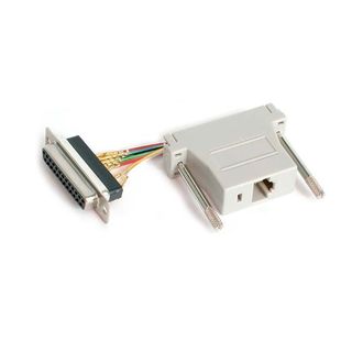 RJ45 to DB25 Male Adaptor