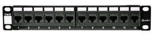 10" 12 Port Cat6 Patch Panel for Mini Ca