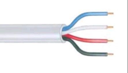 4 Core 14/0.20 White Security