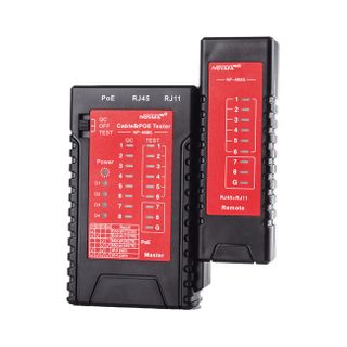 RJ45 Line Tester with POE Tester