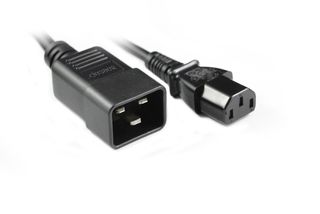 Black 5.0m C20 to C13 Power lead