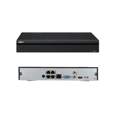 4CH NVR 80Mbps,1 SATA, 4x POE