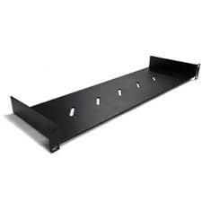 Black 1RU 275mmD Cantilever Shelf