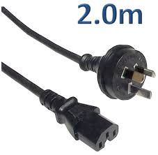 2.0Mtr 3 Pin M To C15 10Amp High Temp