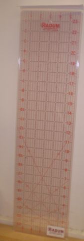 Quilting Ruler - 6" x 24"