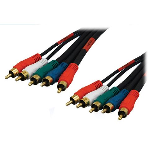 10.0m 5 x RCA to 5 RCA Cable