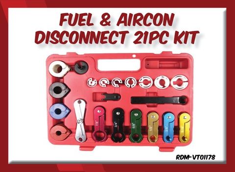 Fuel & AirCon Discon 21pc Kit (4105)