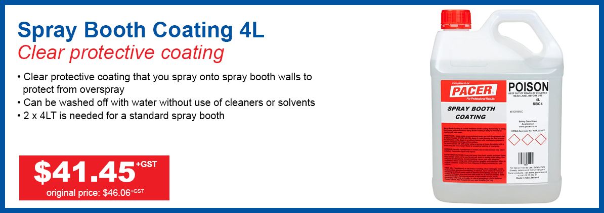 Pacer Spray Booth Coating 4L
