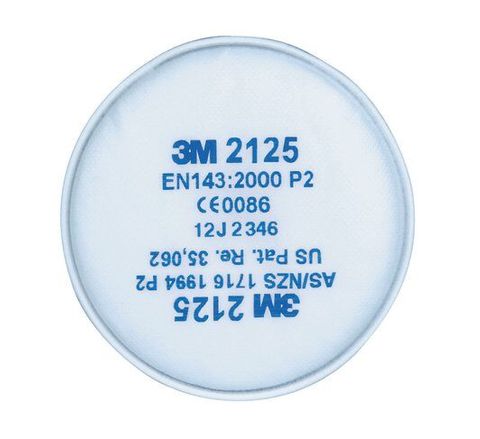 3M 2125 P2 PARTICULATE DISC FILTER P2 (1 PAIR)