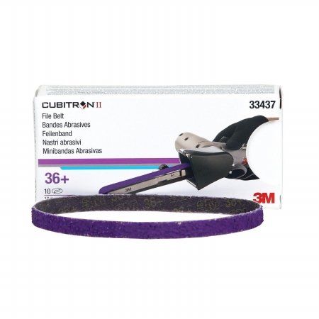 3M CUBITRON II PURPLE FILE BELT 10 X 330MM