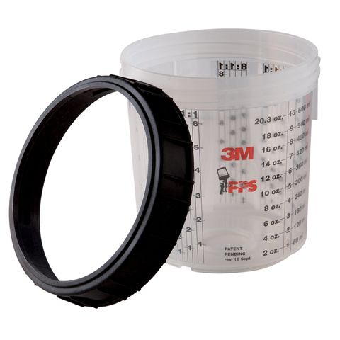 3M 16001 PPS STANDARD CUP AND COLLAR 650ML
